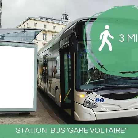 La Halte Troyenne - Gare - Parking - Confort & Cosy - Rent Immo Sainte-Savine